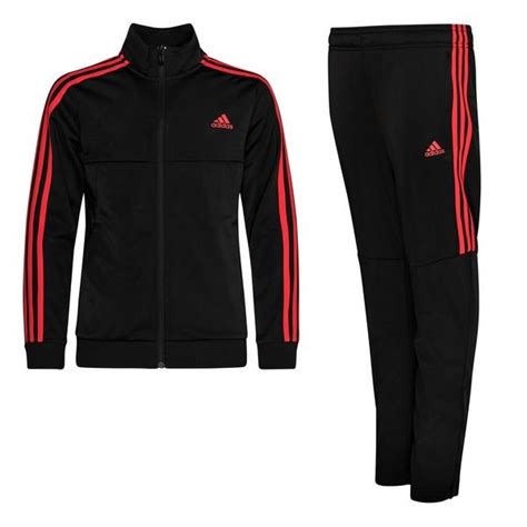 trainingsanzug adidas tiro 15 rot schwarz l